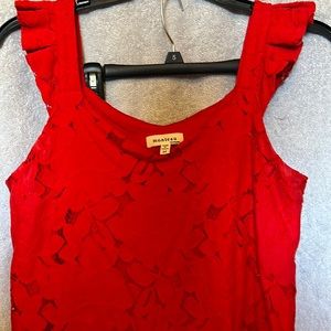 Red short sleeve